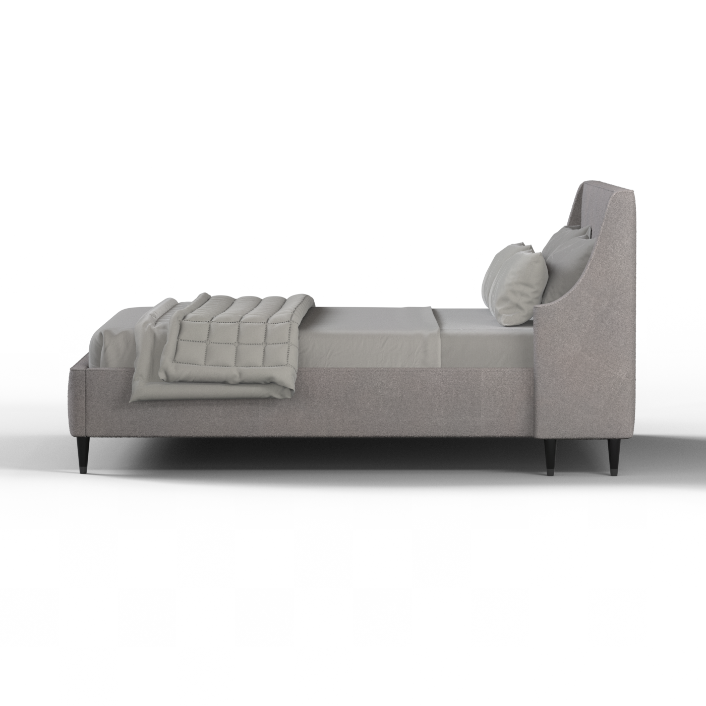 Laura Double Bed with High Headboard