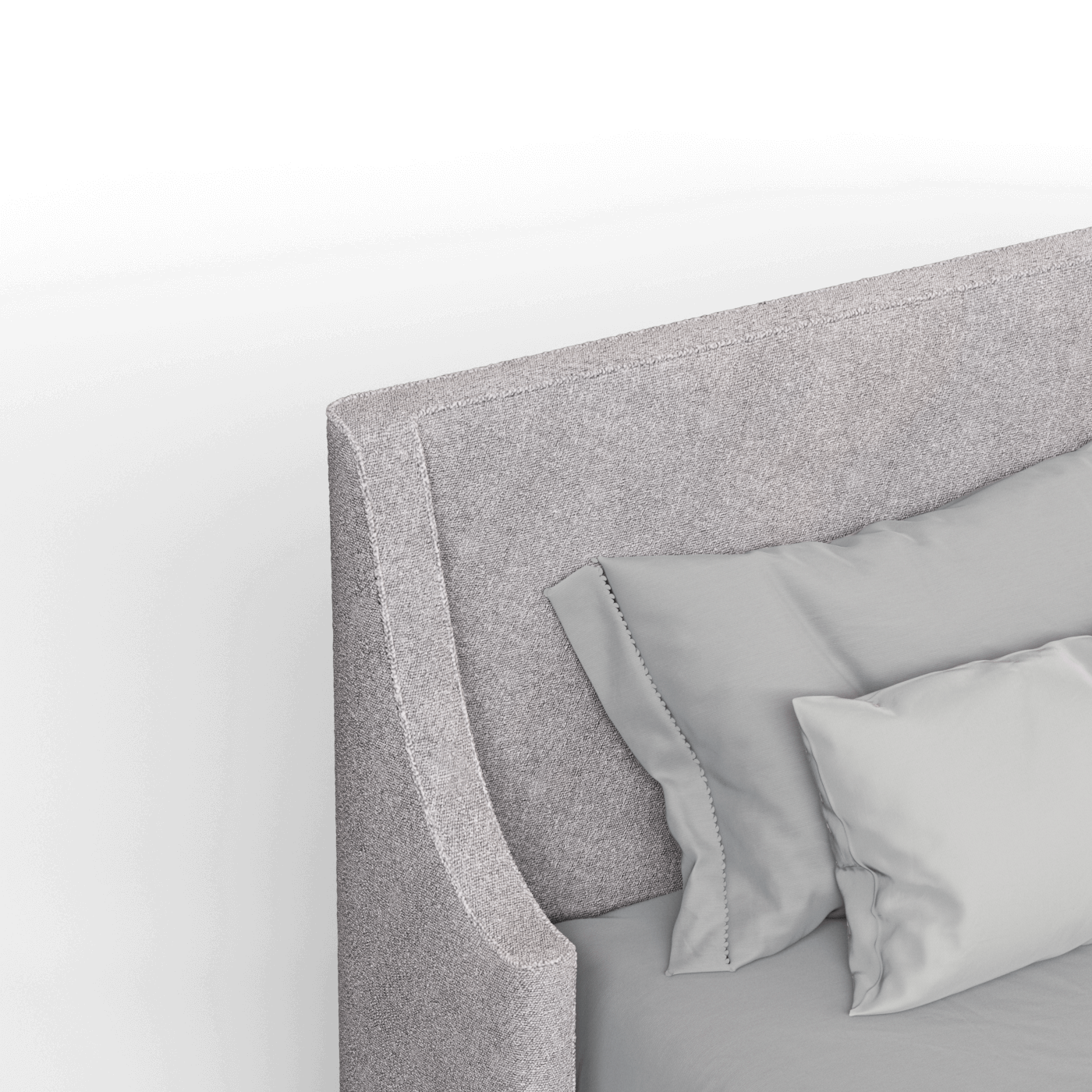 Laura Double Bed with High Headboard