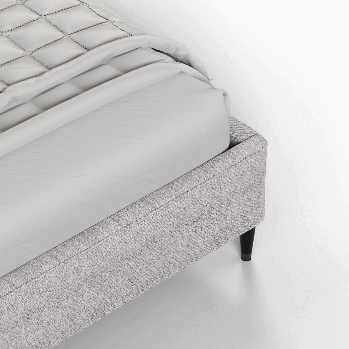 Laura Double Bed with High Headboard