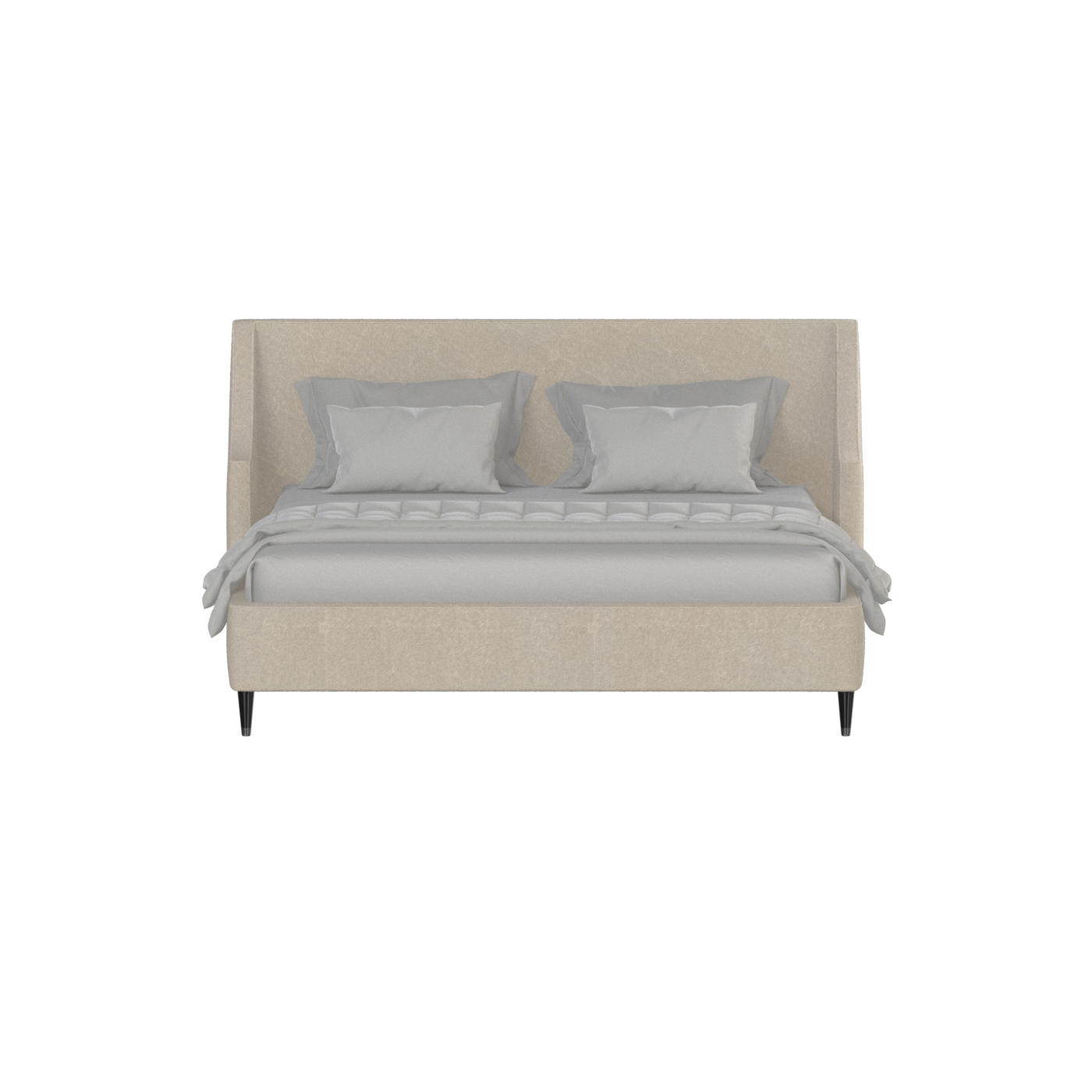 Laura Double Bed with High Headboard