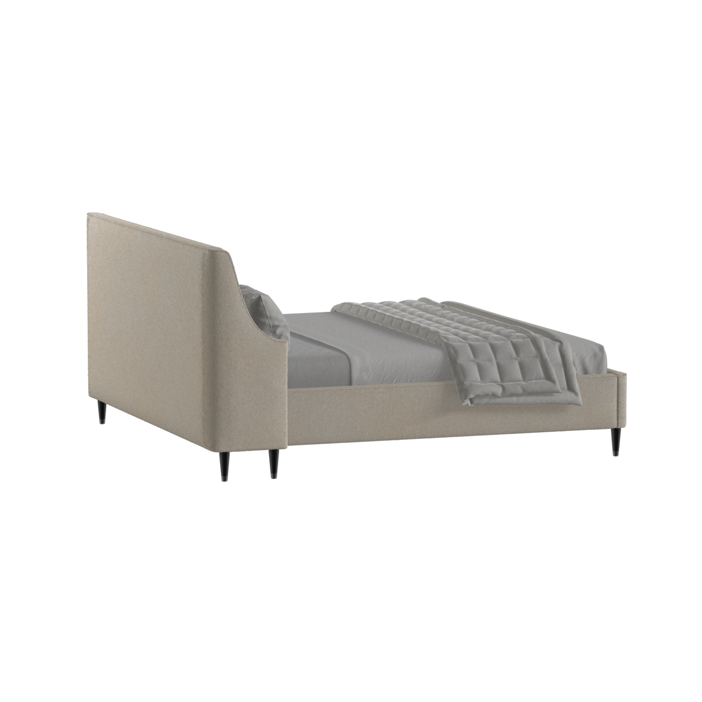 Laura Double Bed with High Headboard