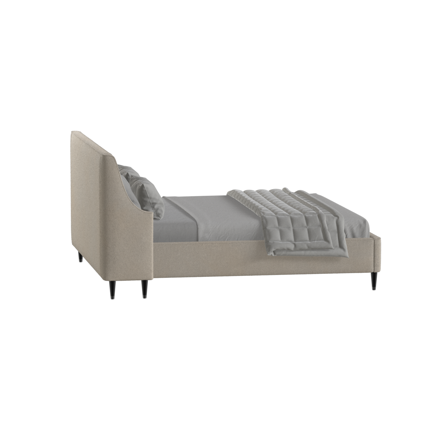 Laura Double Bed with High Headboard