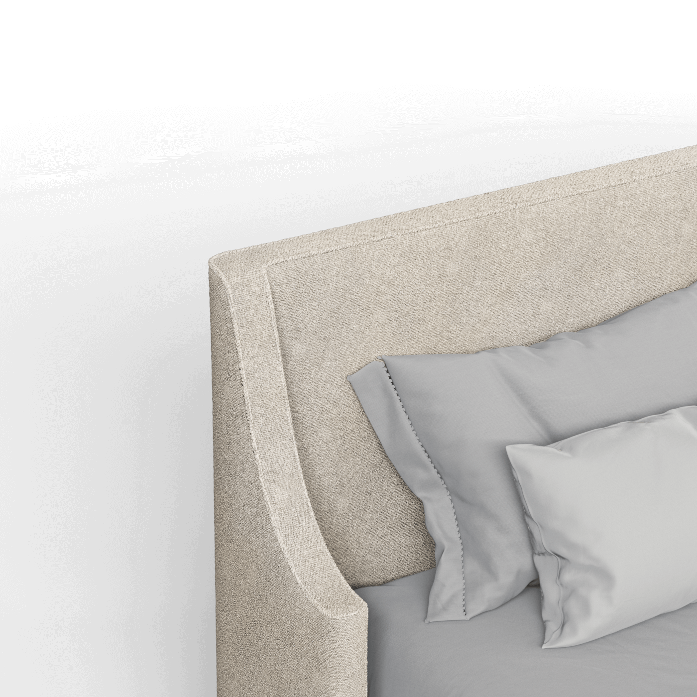 Laura Double Bed with High Headboard