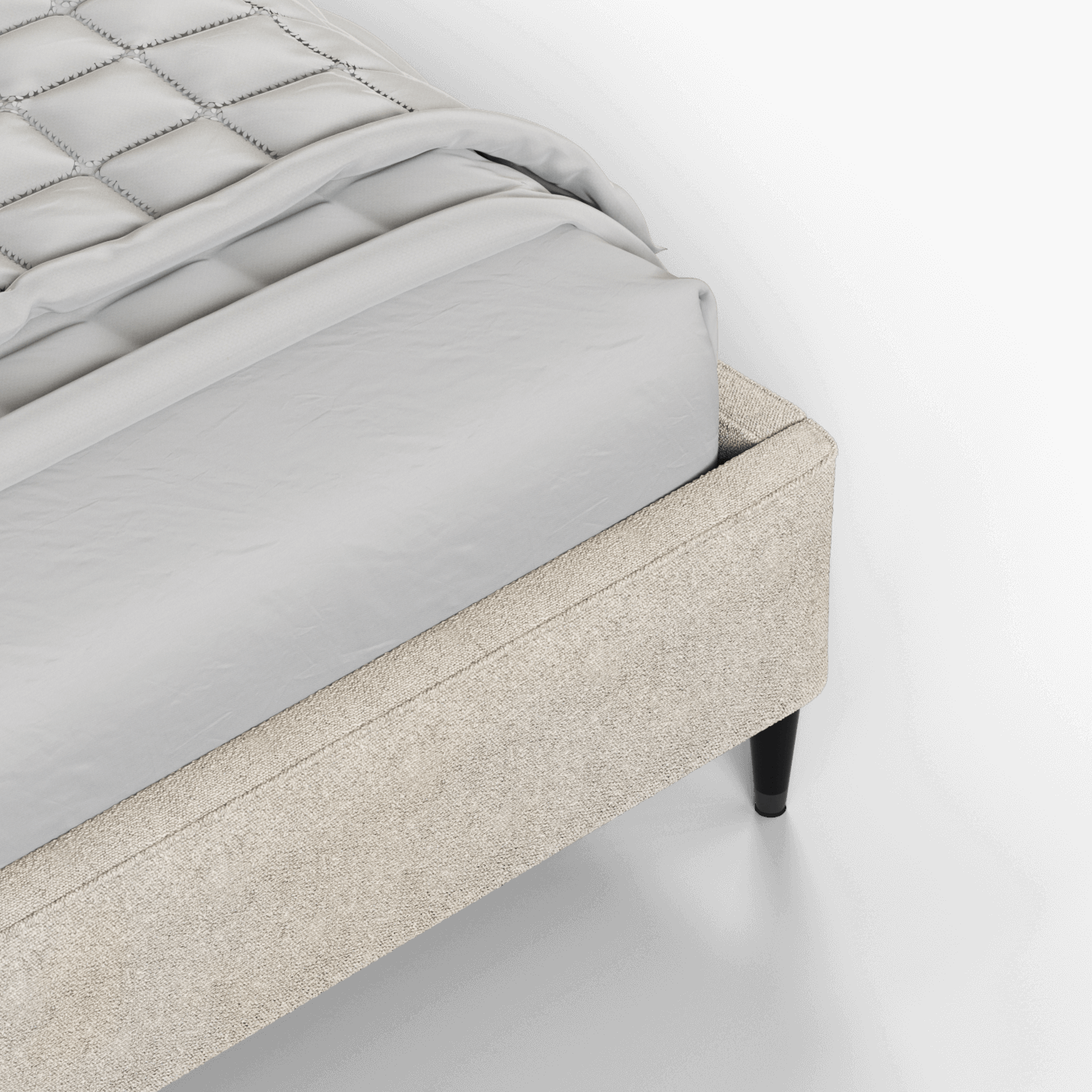 Laura Double Bed with High Headboard