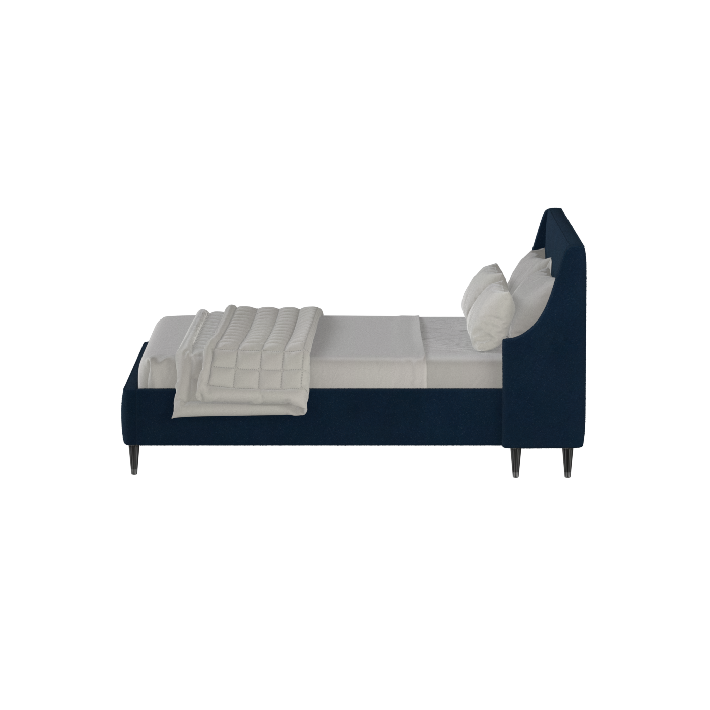 Laura Double Bed with High Headboard