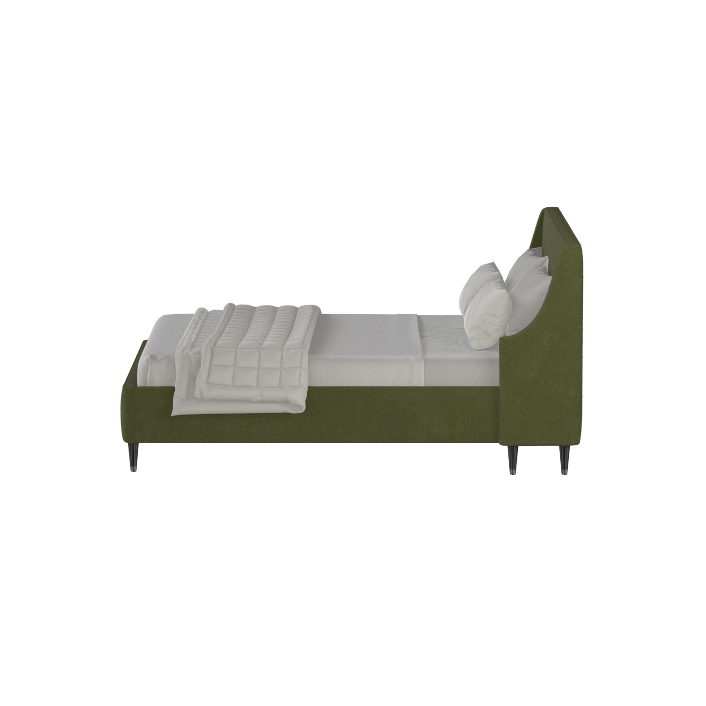 Laura Double Bed with High Headboard
