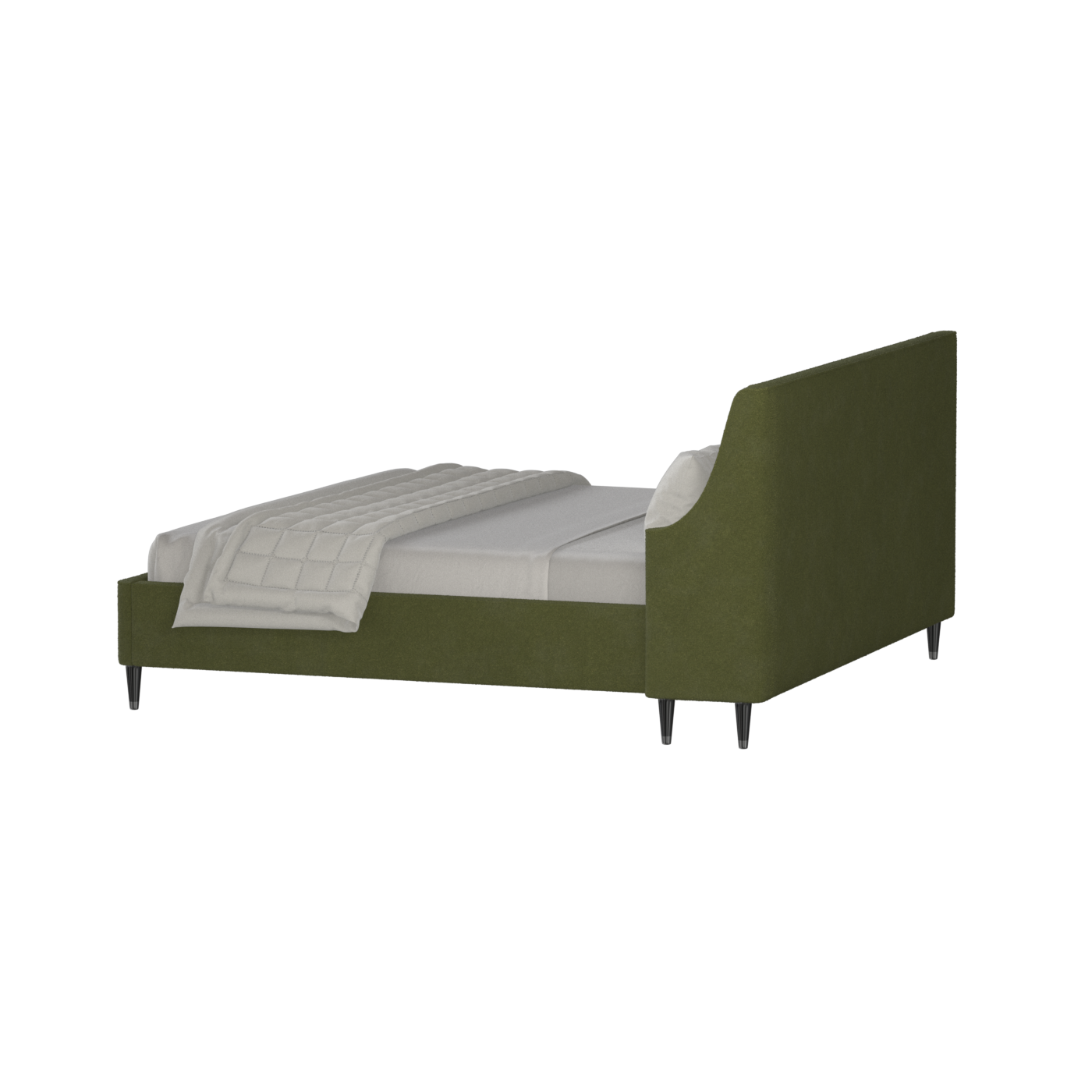 Laura Double Bed with High Headboard