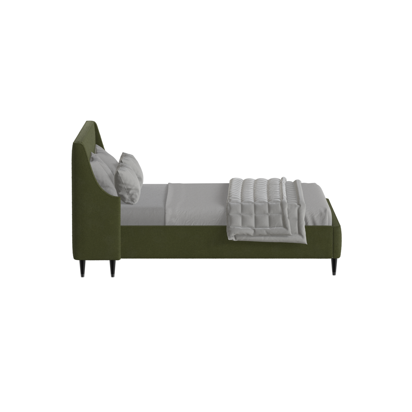 Laura Double Bed with High Headboard