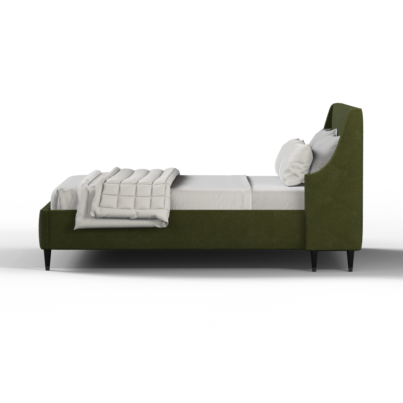 Laura Double Bed with High Headboard