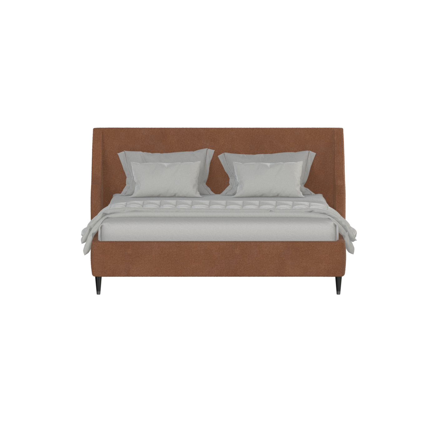 Laura Double Bed with High Headboard