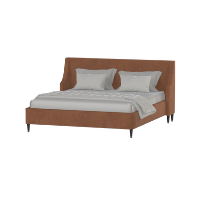 Laura Double Bed with High Headboard