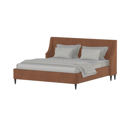Laura Double Bed with High Headboard