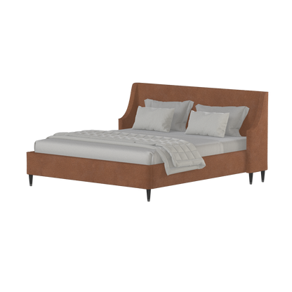Laura Double Bed with High Headboard