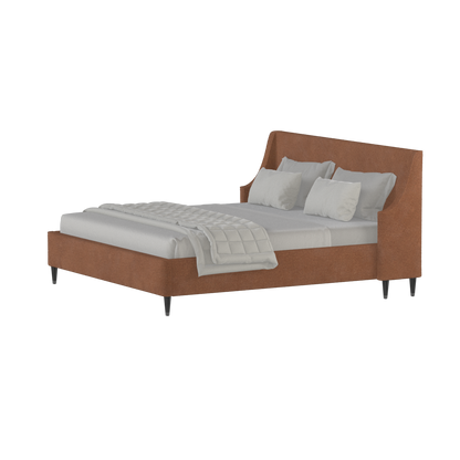 Laura Double Bed with High Headboard