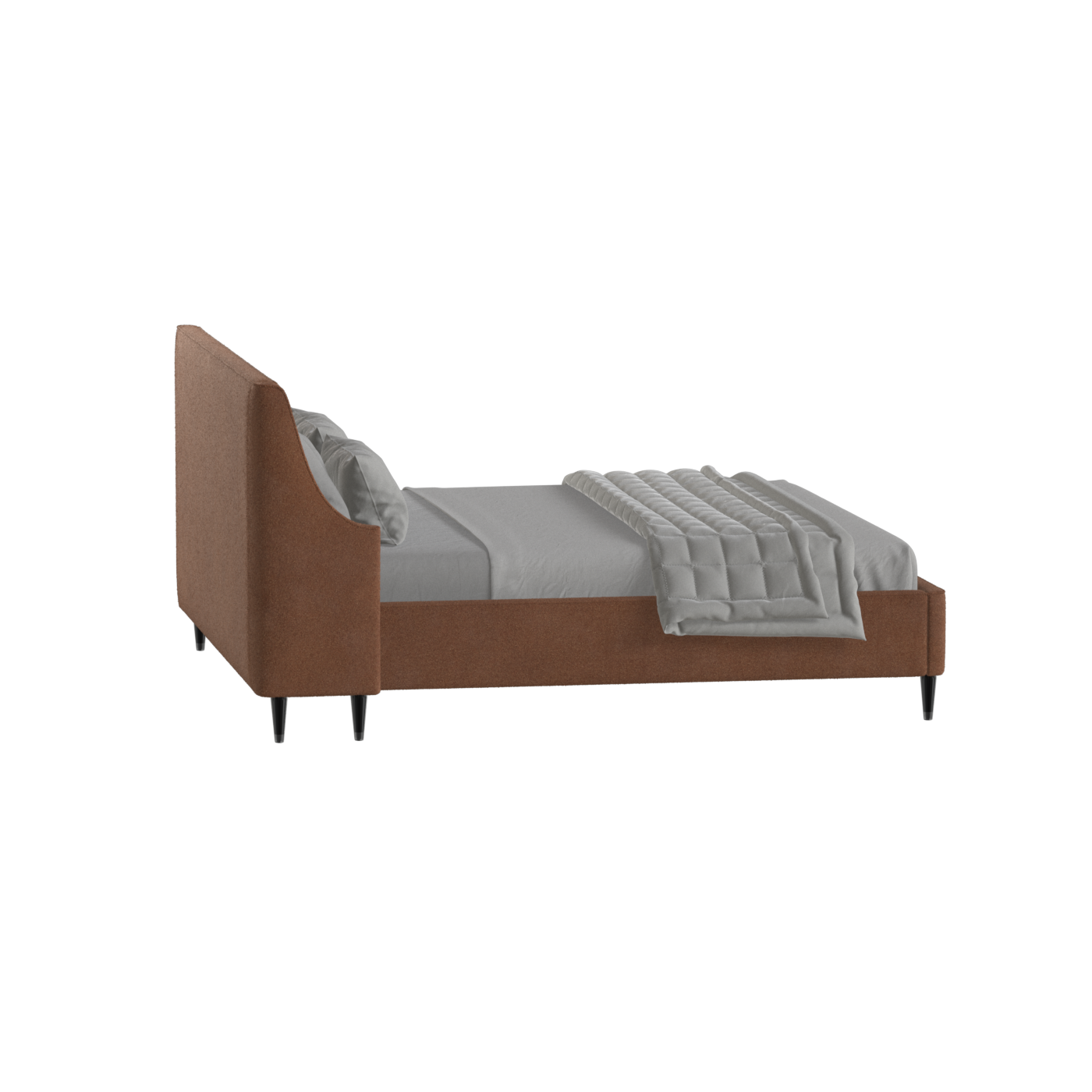 Laura Double Bed with High Headboard