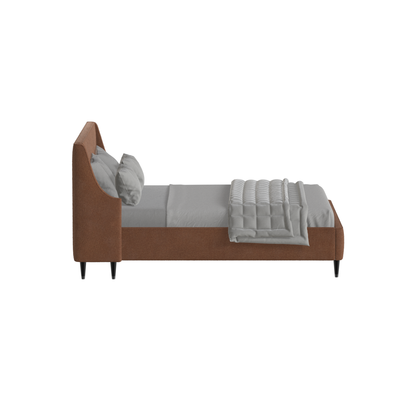 Laura Double Bed with High Headboard