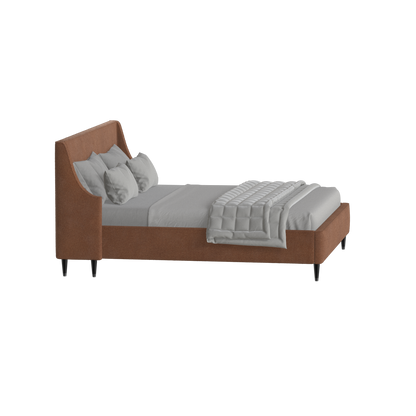 Laura Double Bed with High Headboard
