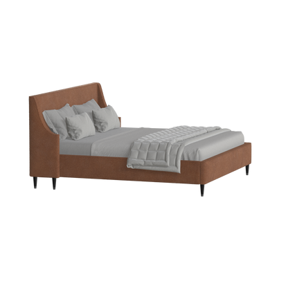 Laura Double Bed with High Headboard