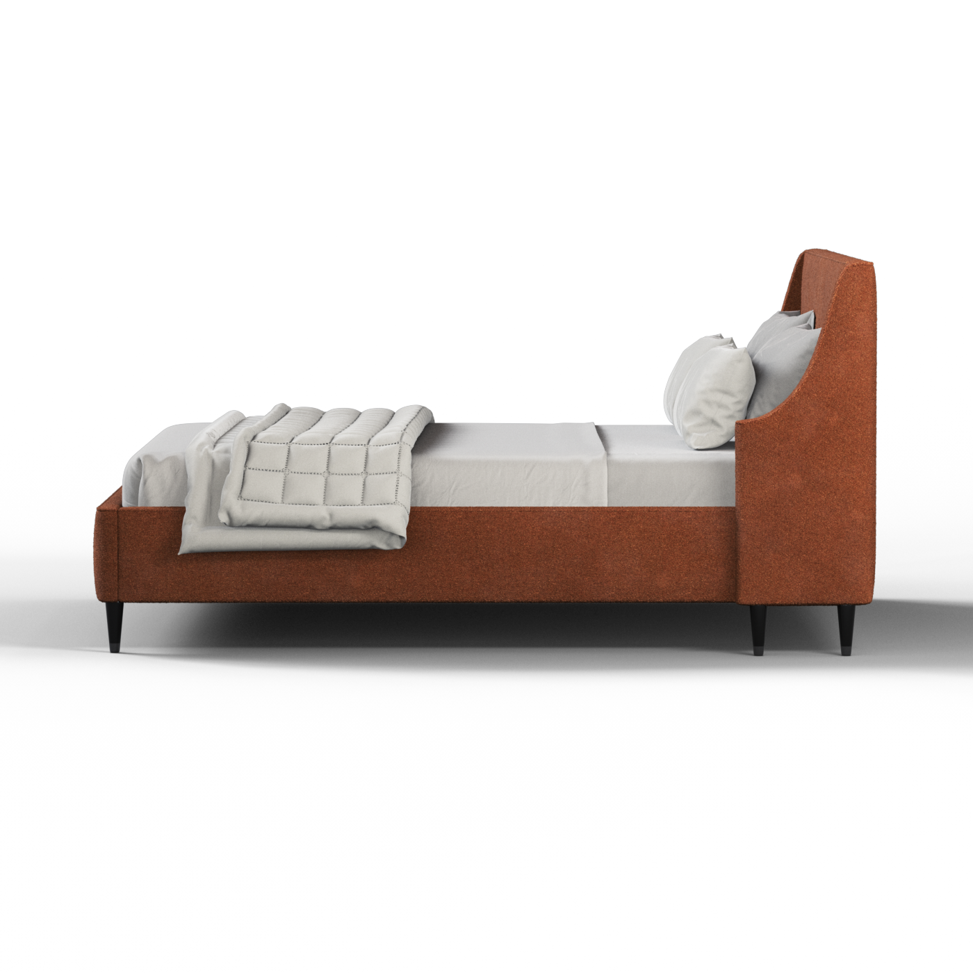 Laura Double Bed with High Headboard