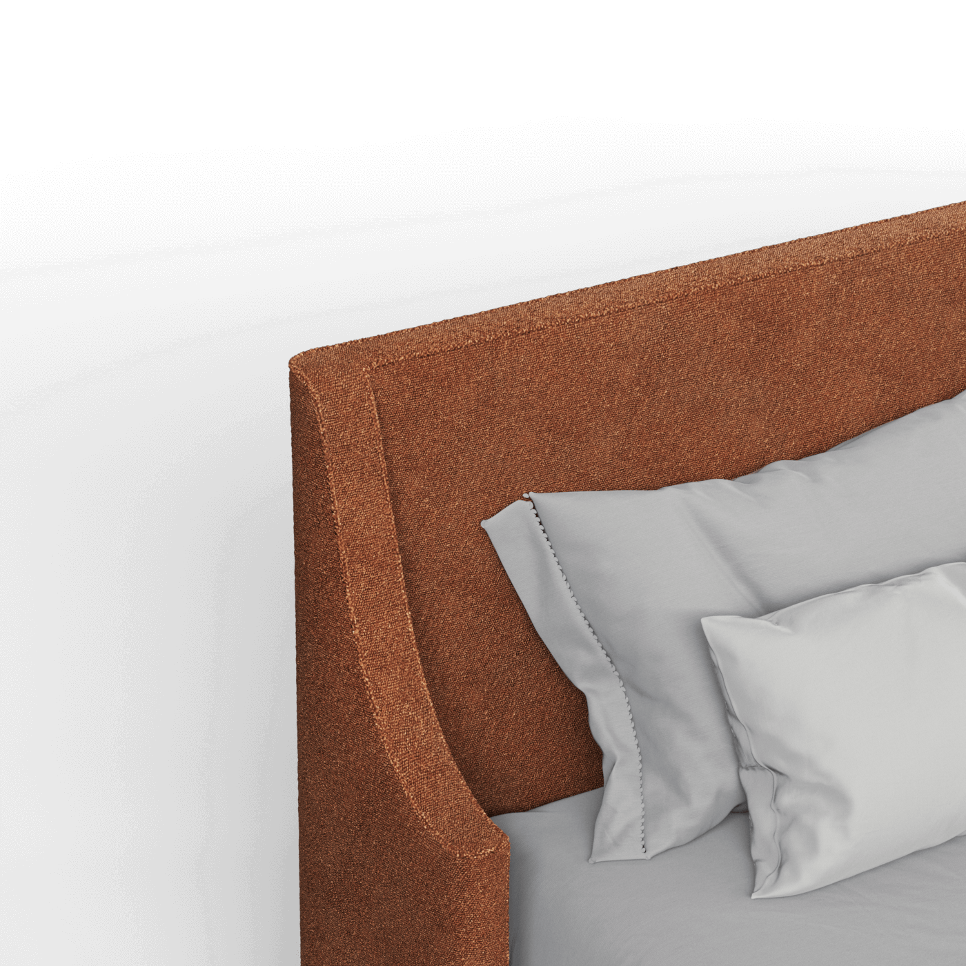 Laura Double Bed with High Headboard