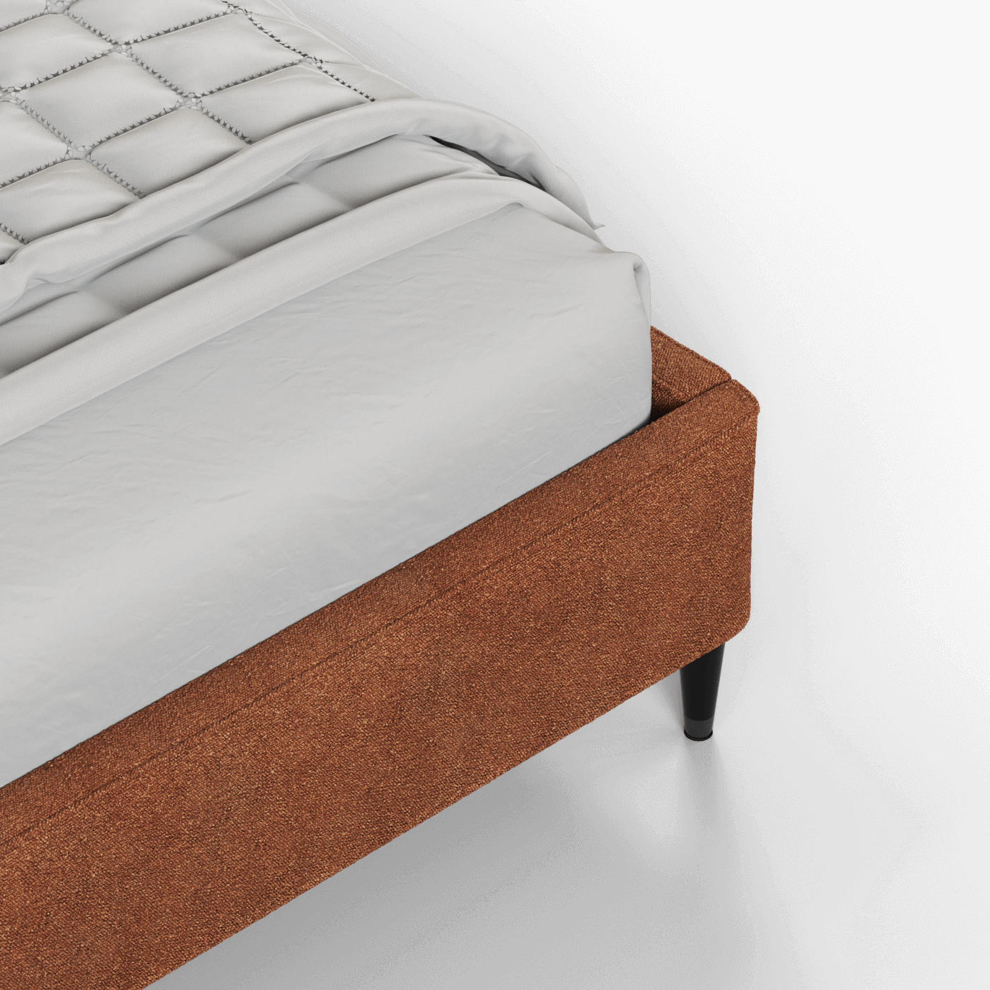 Laura Double Bed with High Headboard