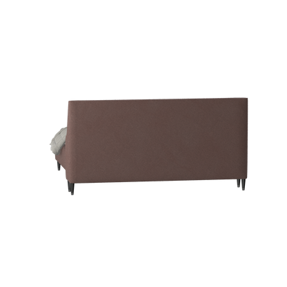 Laura double bed Lucia High Headboard Upholstered Bed in Soft Fabric