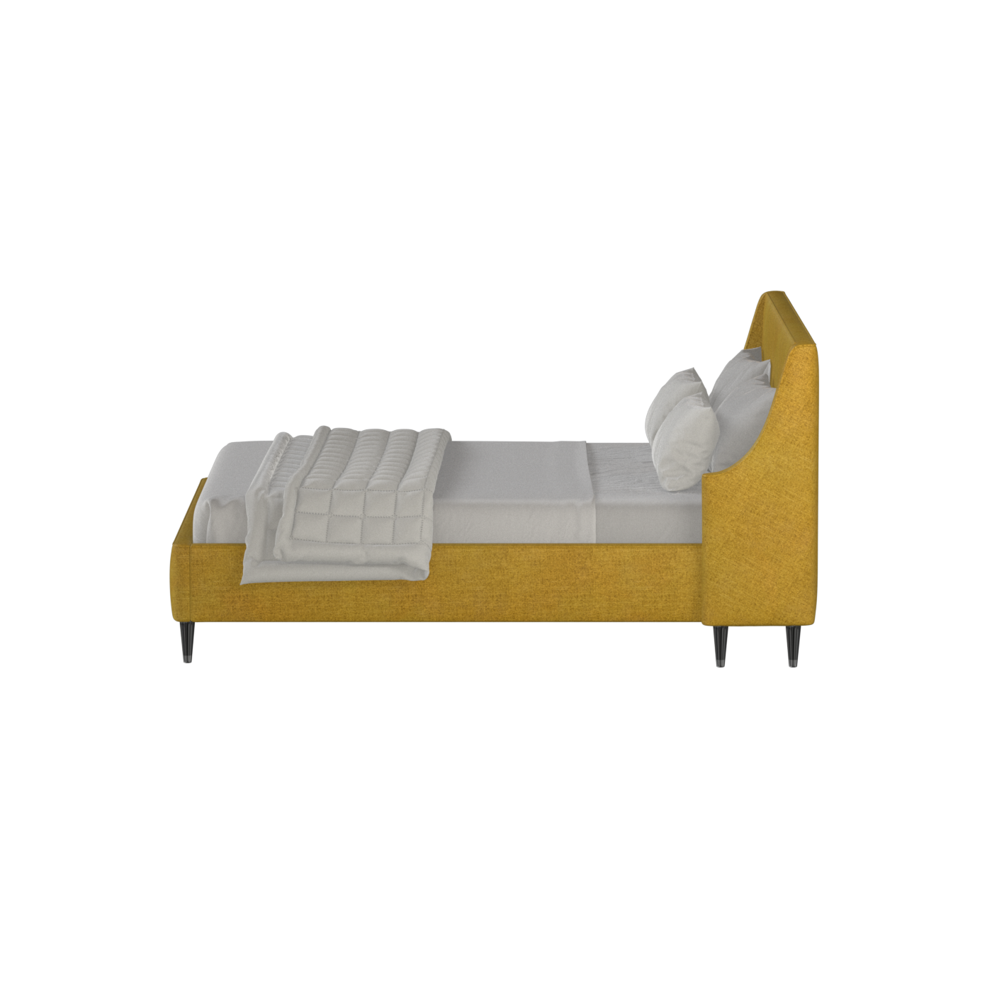 Laura Double Bed with High Headboard