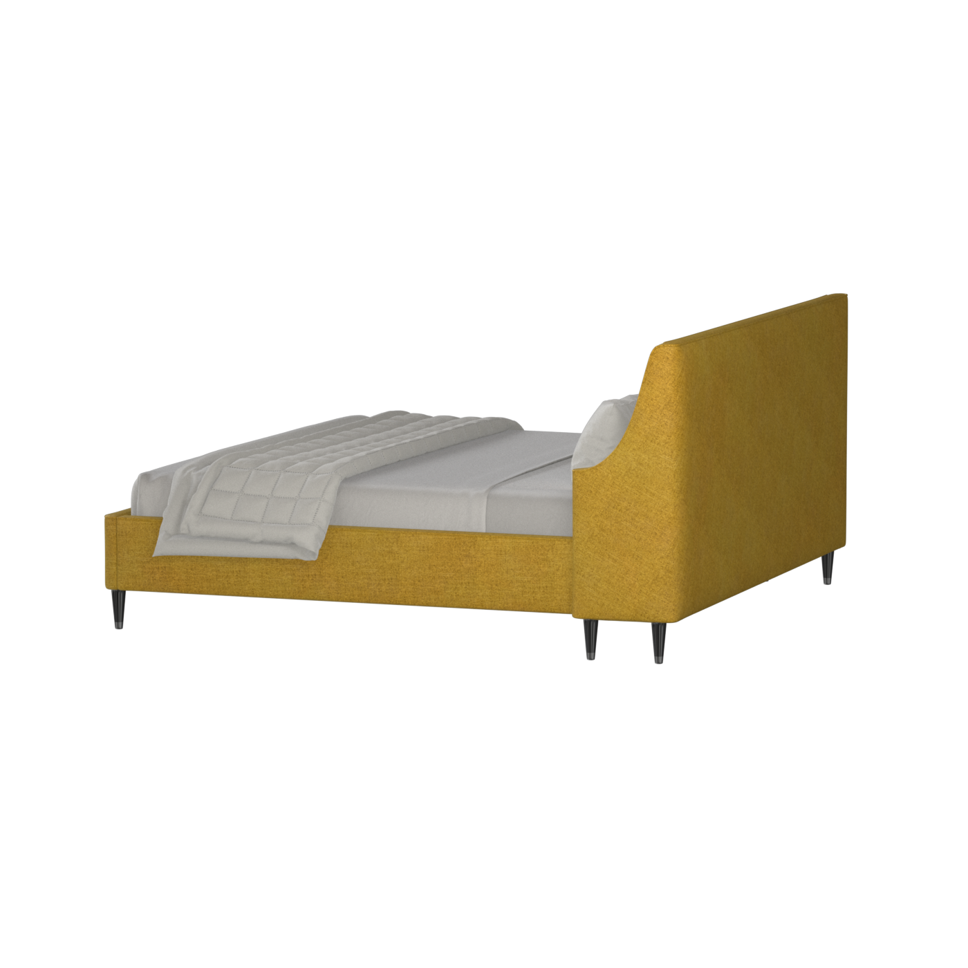 Laura Double Bed with High Headboard
