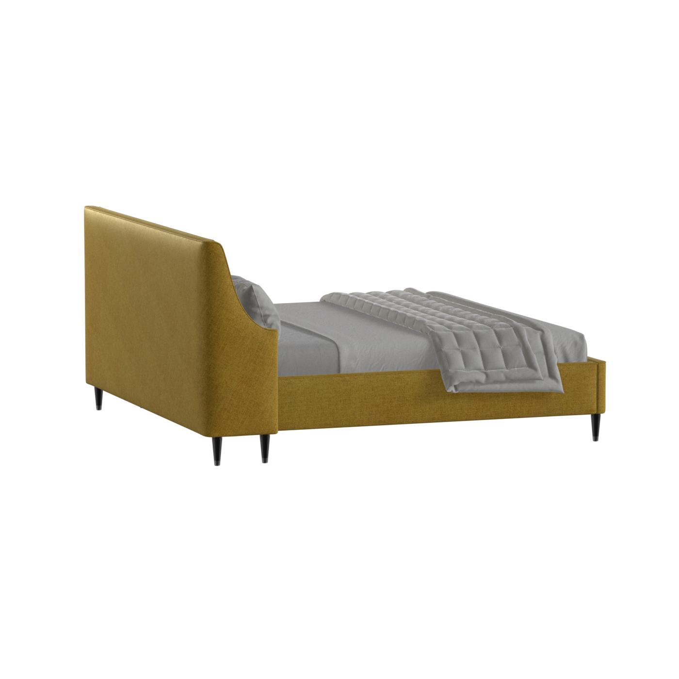 Laura Double Bed with High Headboard