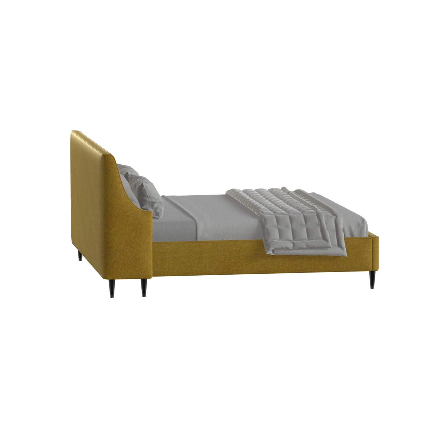 Laura Double Bed with High Headboard