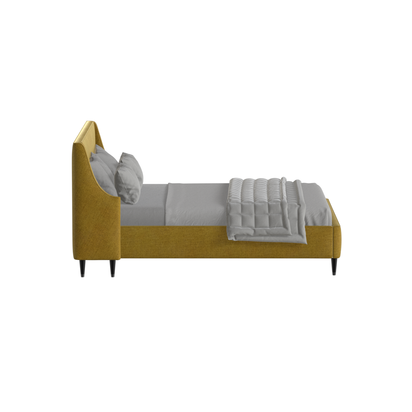 Laura Double Bed with High Headboard