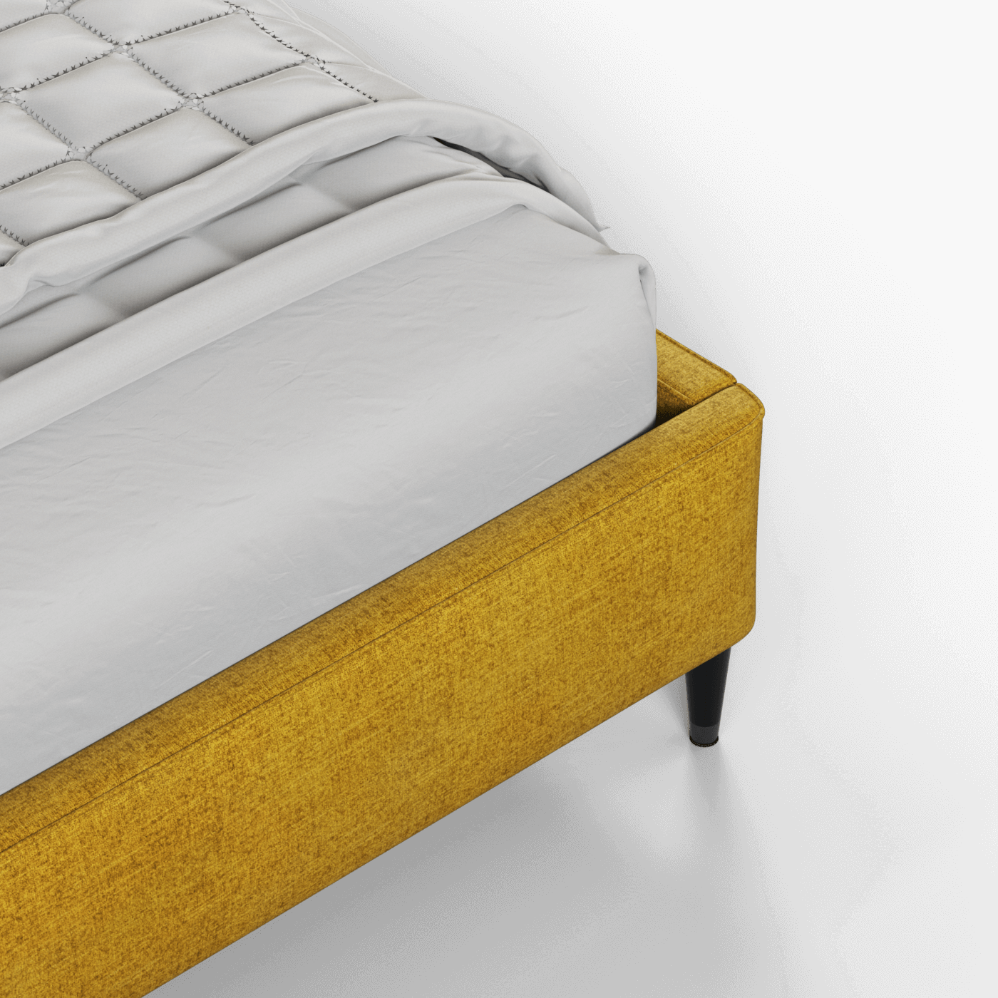 Laura Double Bed with High Headboard