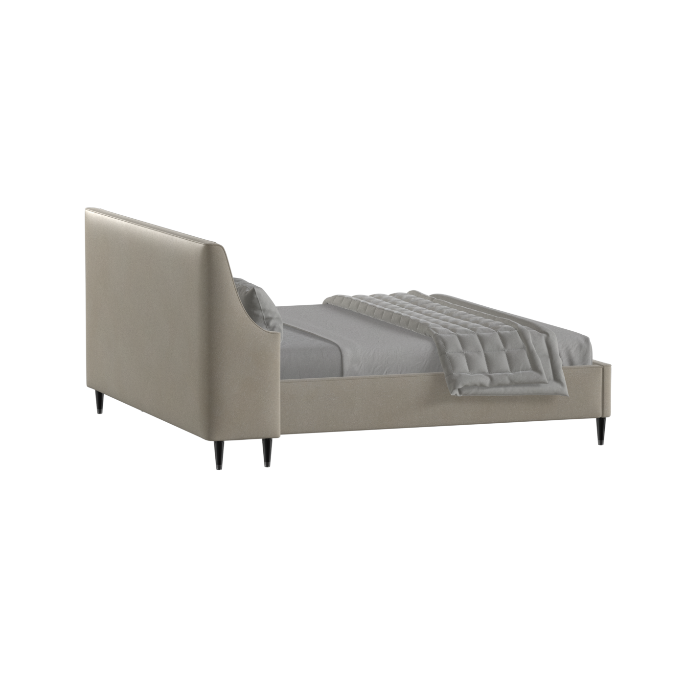 Laura Double Bed with High Headboard