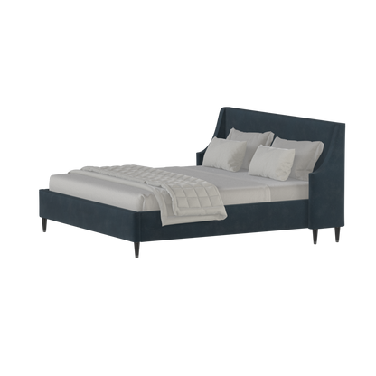 Laura Double Bed with High Headboard