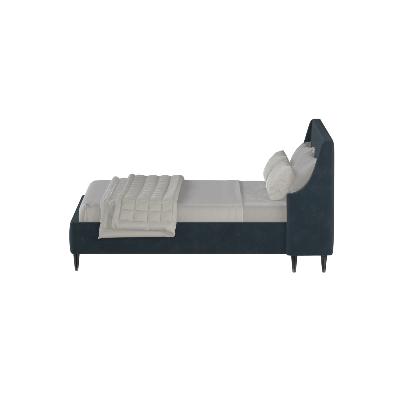 Laura Double Bed with High Headboard