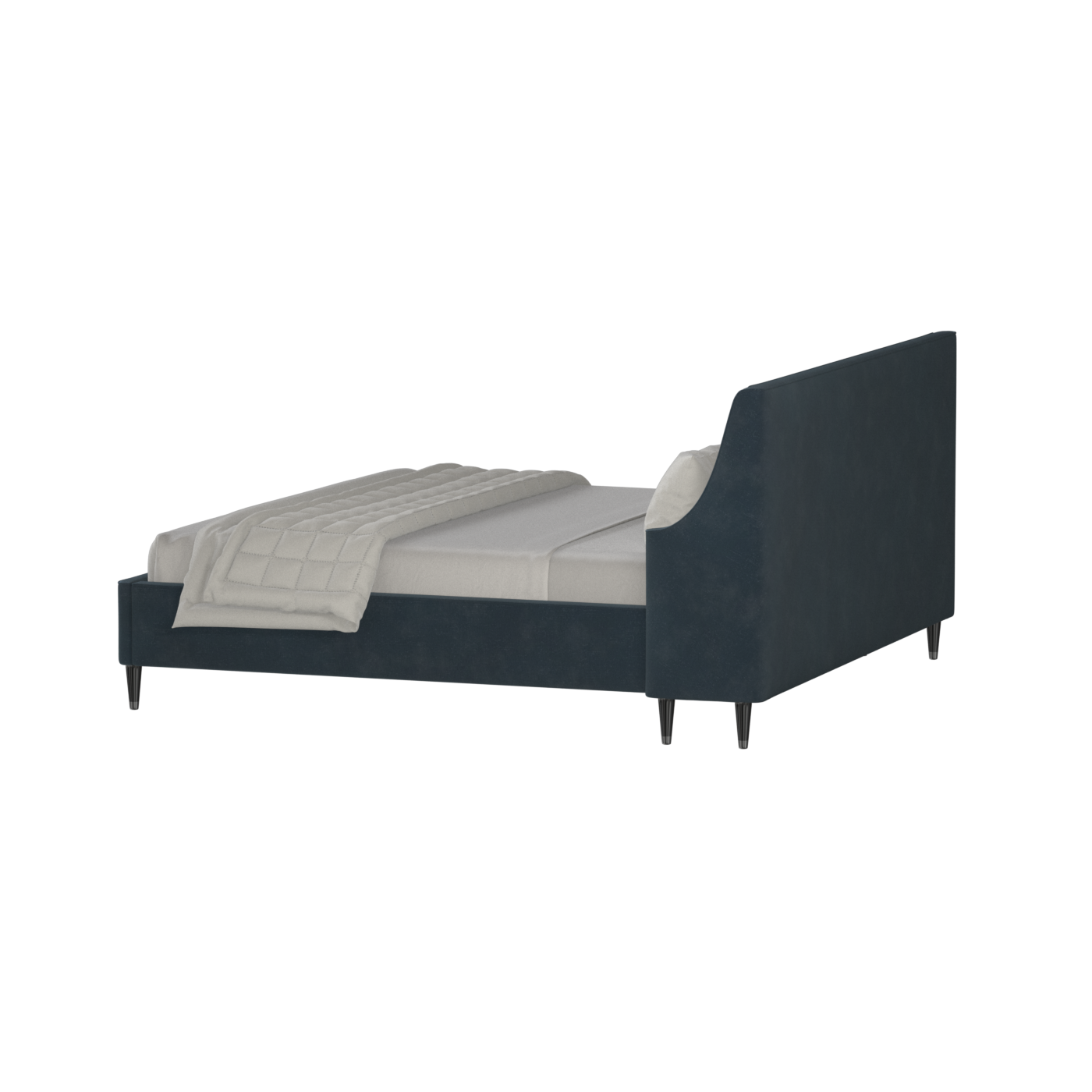 Laura Double Bed with High Headboard
