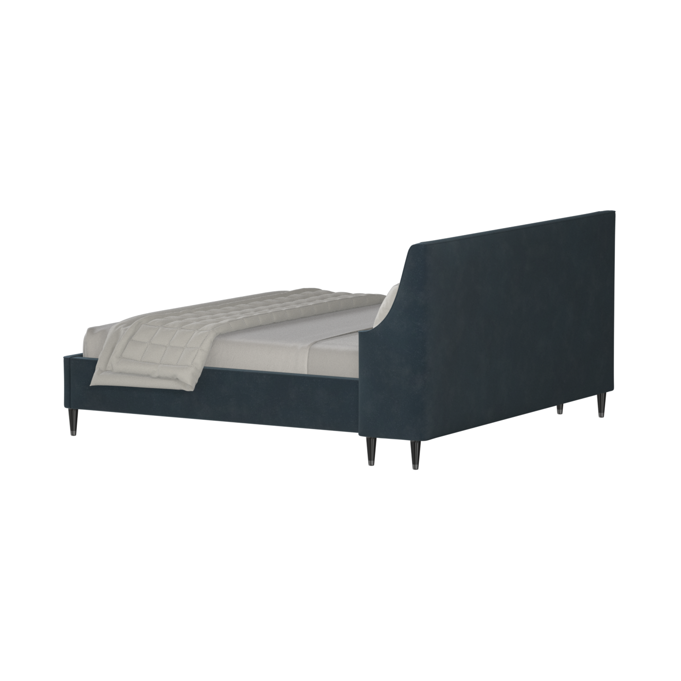 Laura Double Bed with High Headboard