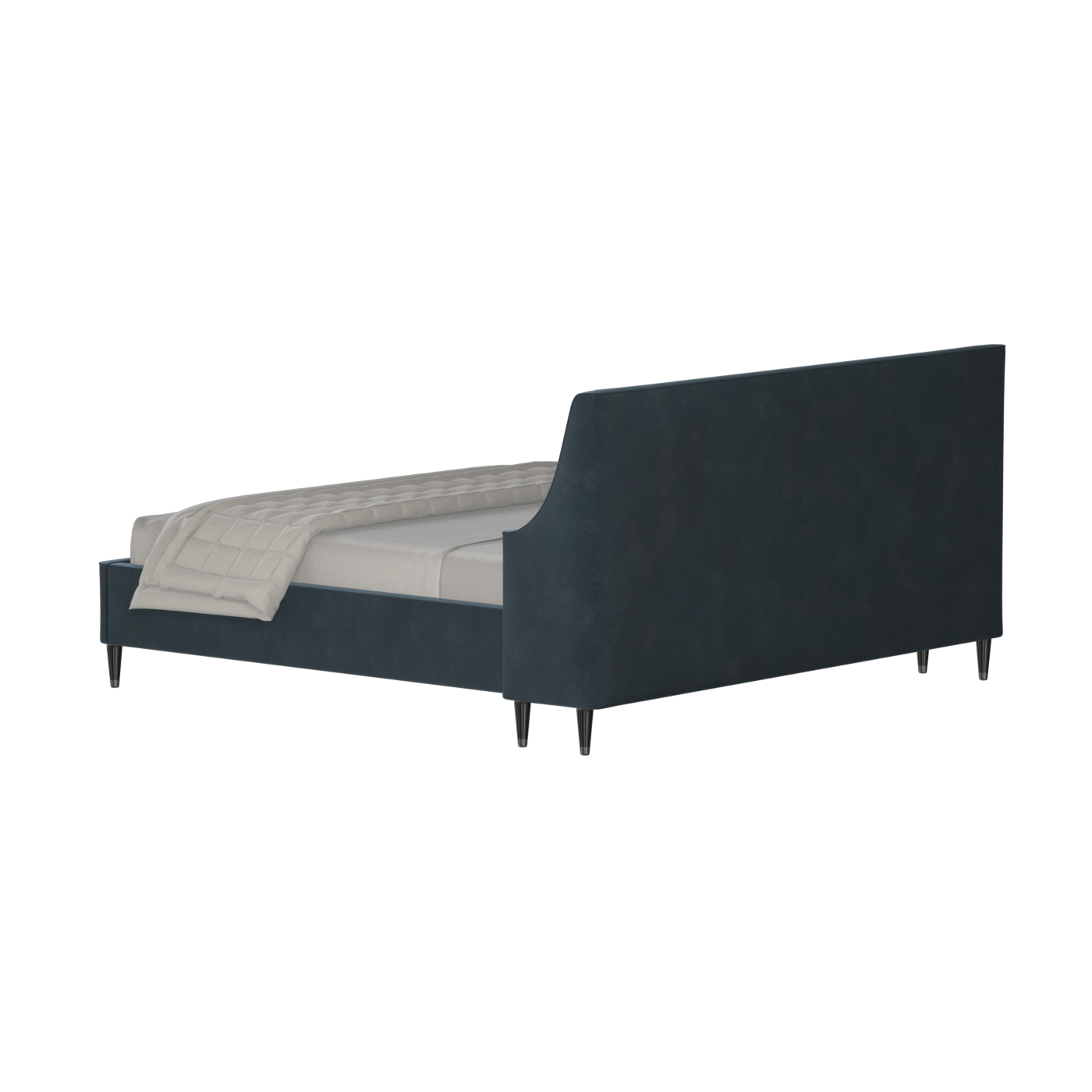 Laura Double Bed with High Headboard
