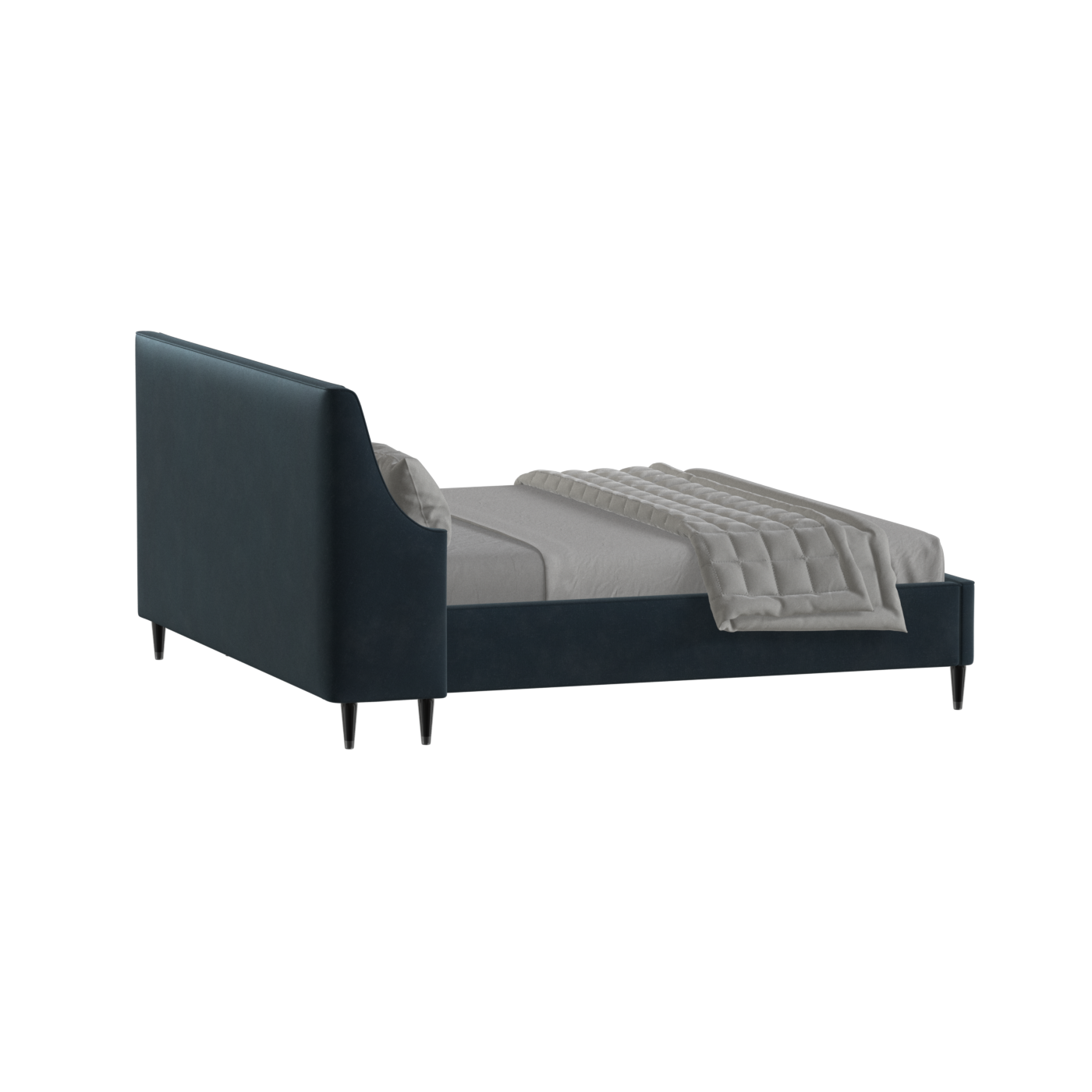 Laura Double Bed with High Headboard