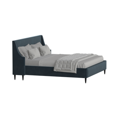 Laura Double Bed with High Headboard