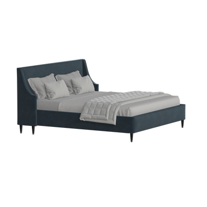 Laura Double Bed with High Headboard
