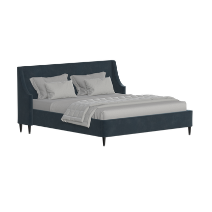 Laura Double Bed with High Headboard