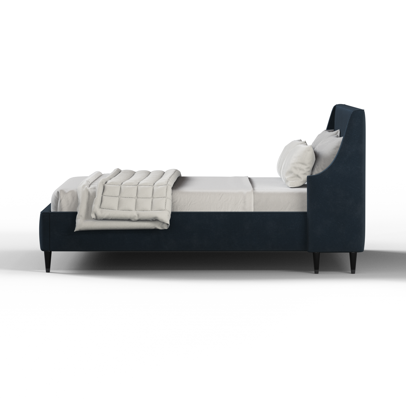 Laura Double Bed with High Headboard