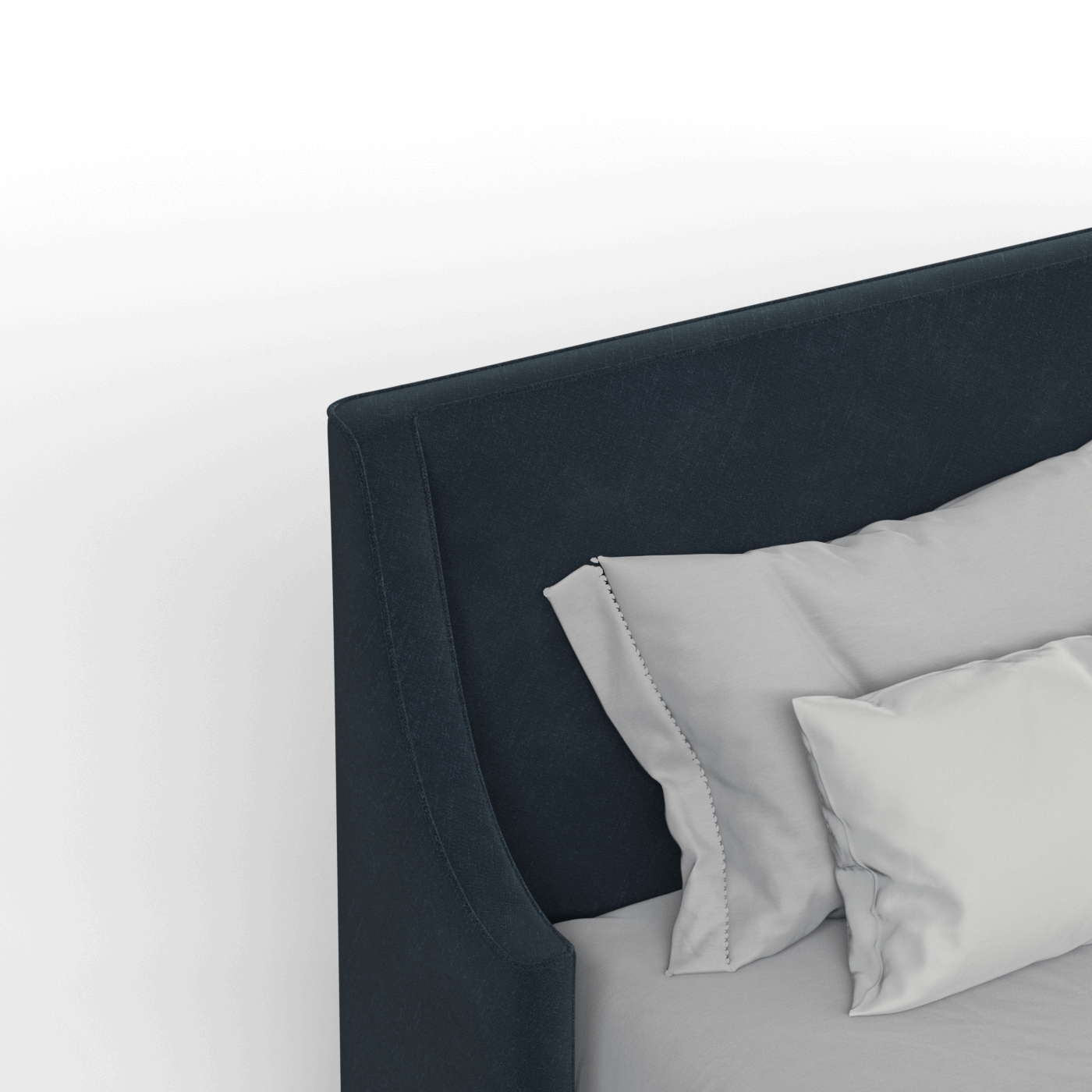 Laura Double Bed with High Headboard