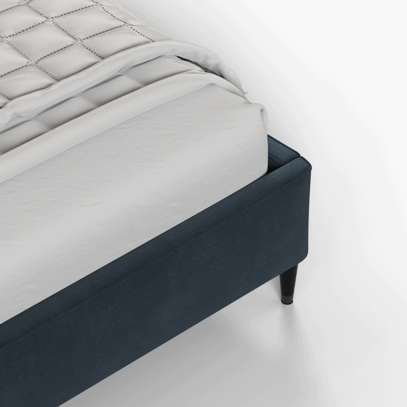 Laura Double Bed with High Headboard