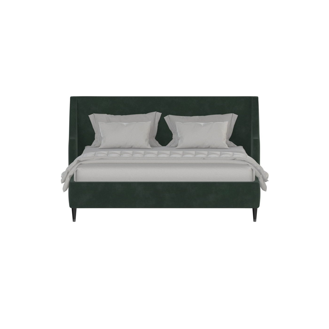 Laura Double Bed with High Headboard