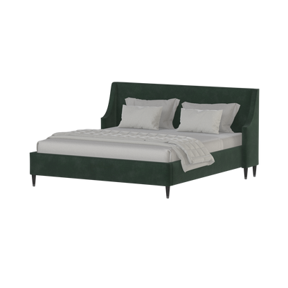Laura Double Bed with High Headboard