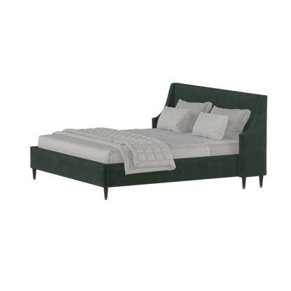 Laura Double Bed with High Headboard