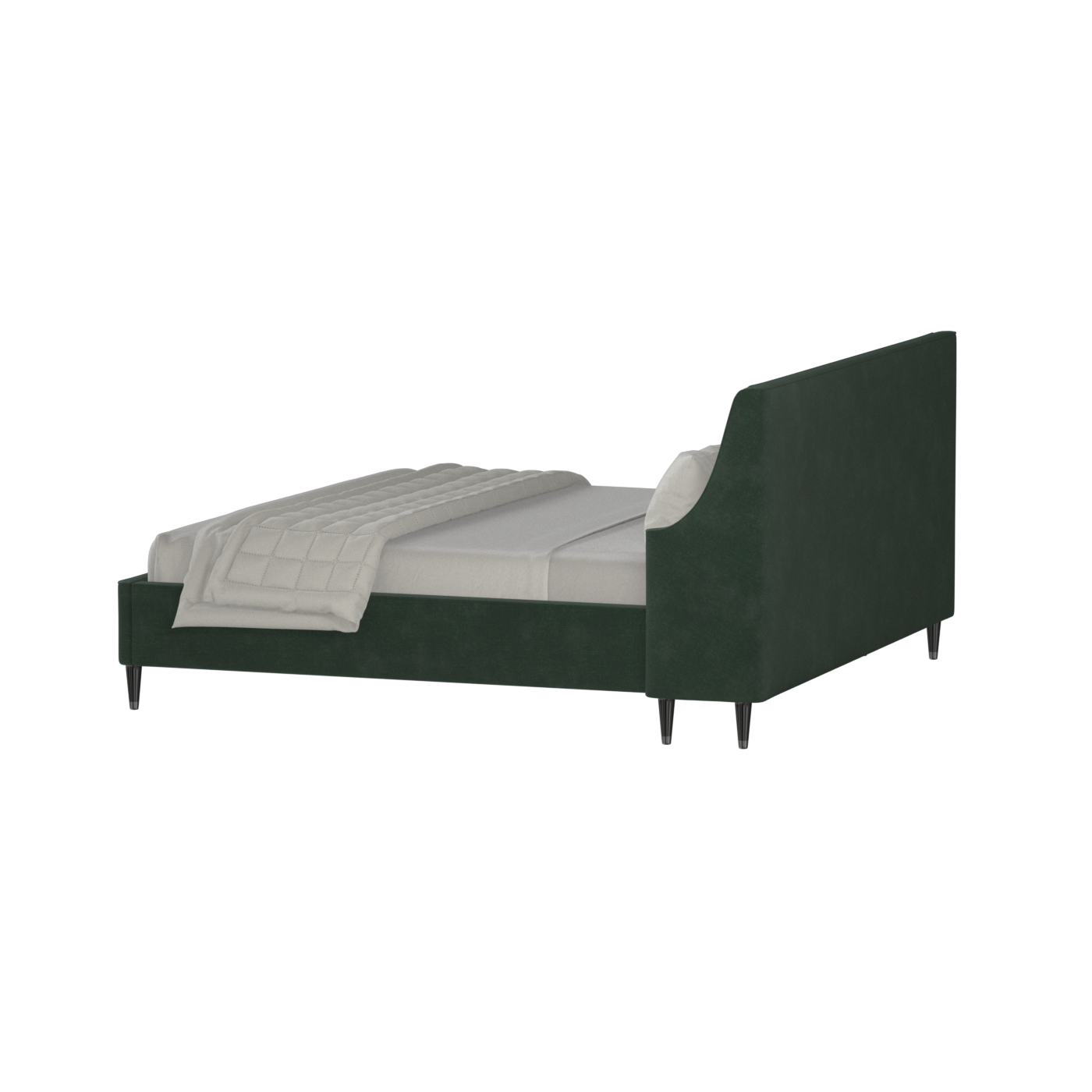 Laura Double Bed with High Headboard