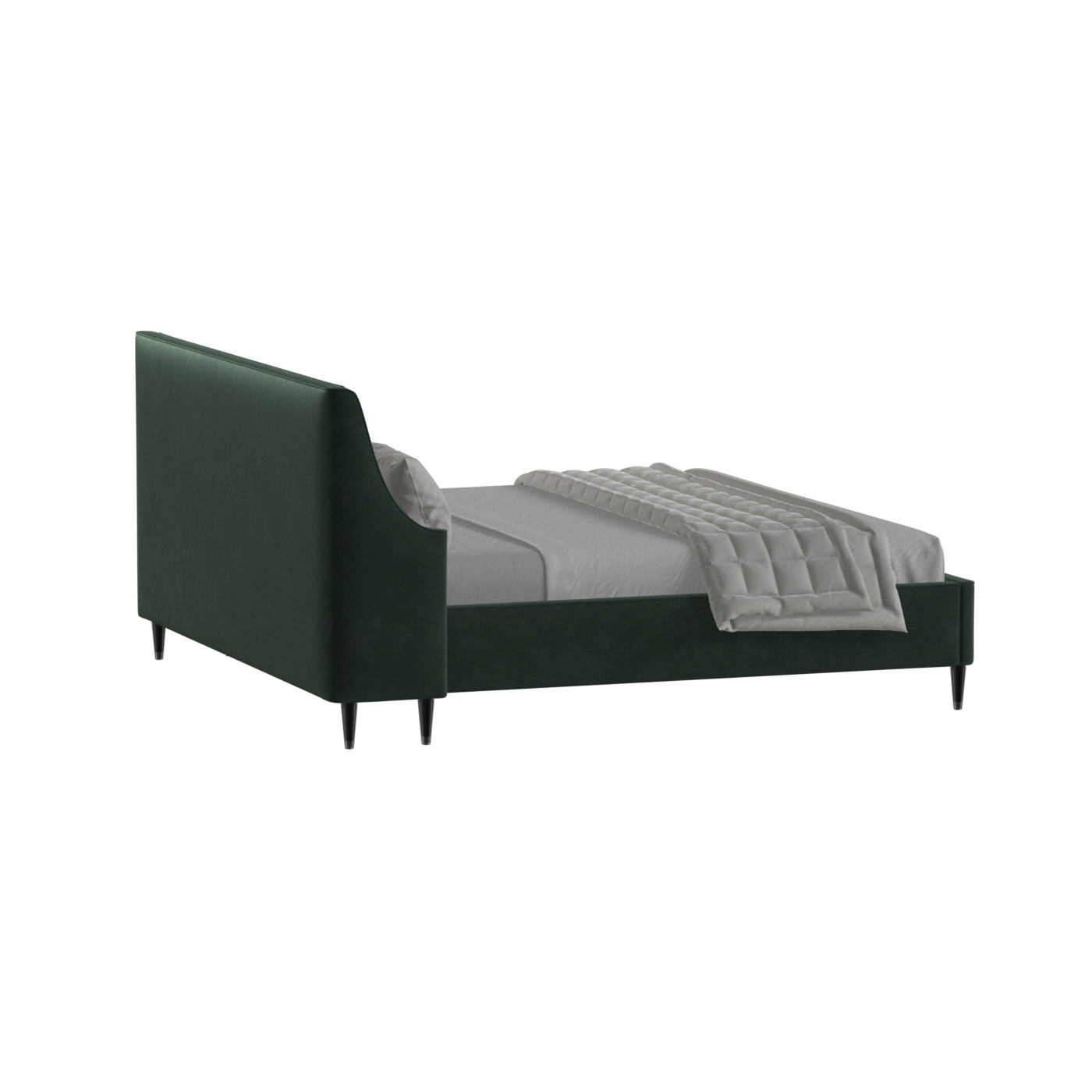 Laura Double Bed with High Headboard